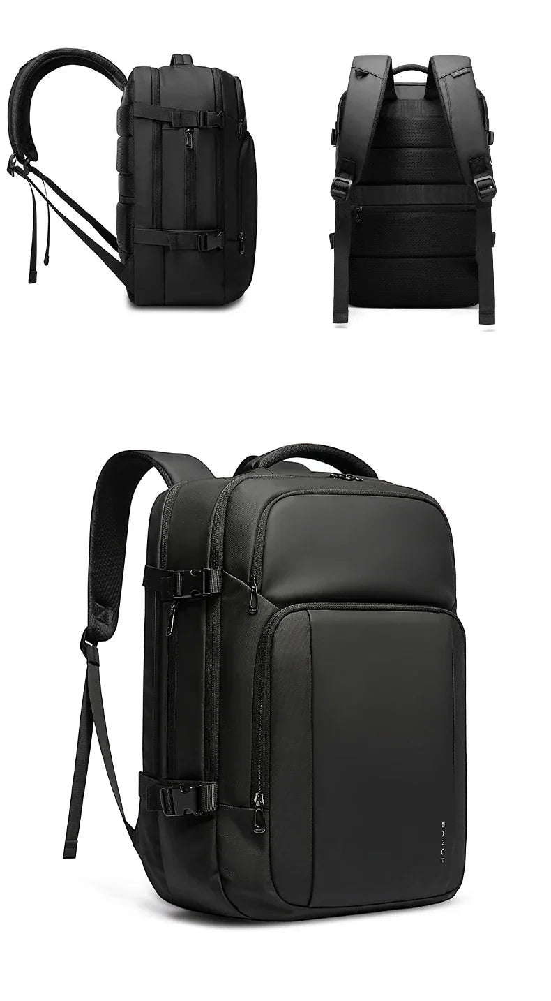 New Design Large Capacity Oxford Men 15.6 inch Laptop Backpack Softback Business Waterproof Backpacks with USB Charing