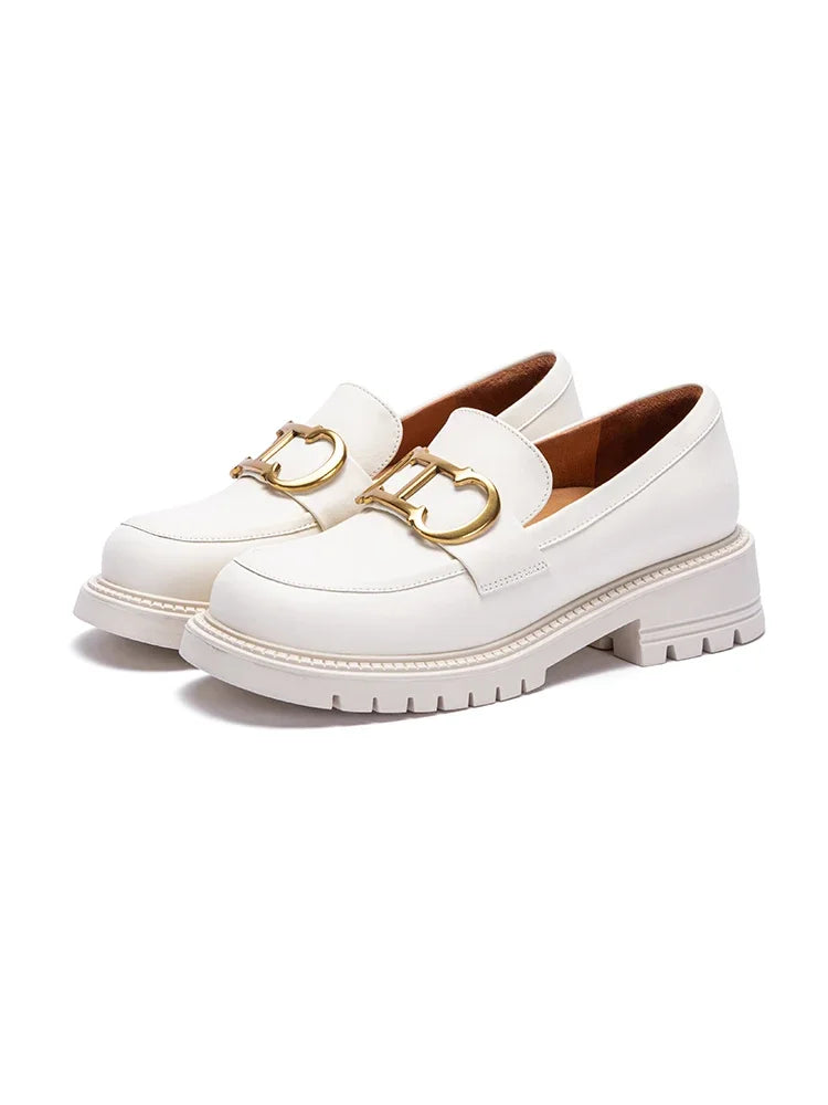 Woman Middle Heel Slippers Luxury Brand Women's Shoes Retro Design 2025 Summer New