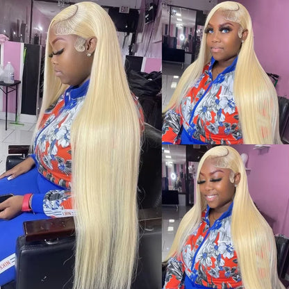 30 36 inch Hot Pink Transparent Lace Front Wig Human Hair 13x6 Lace Frontal Wigs For Women Long Straight Colored Human Hair Wigs