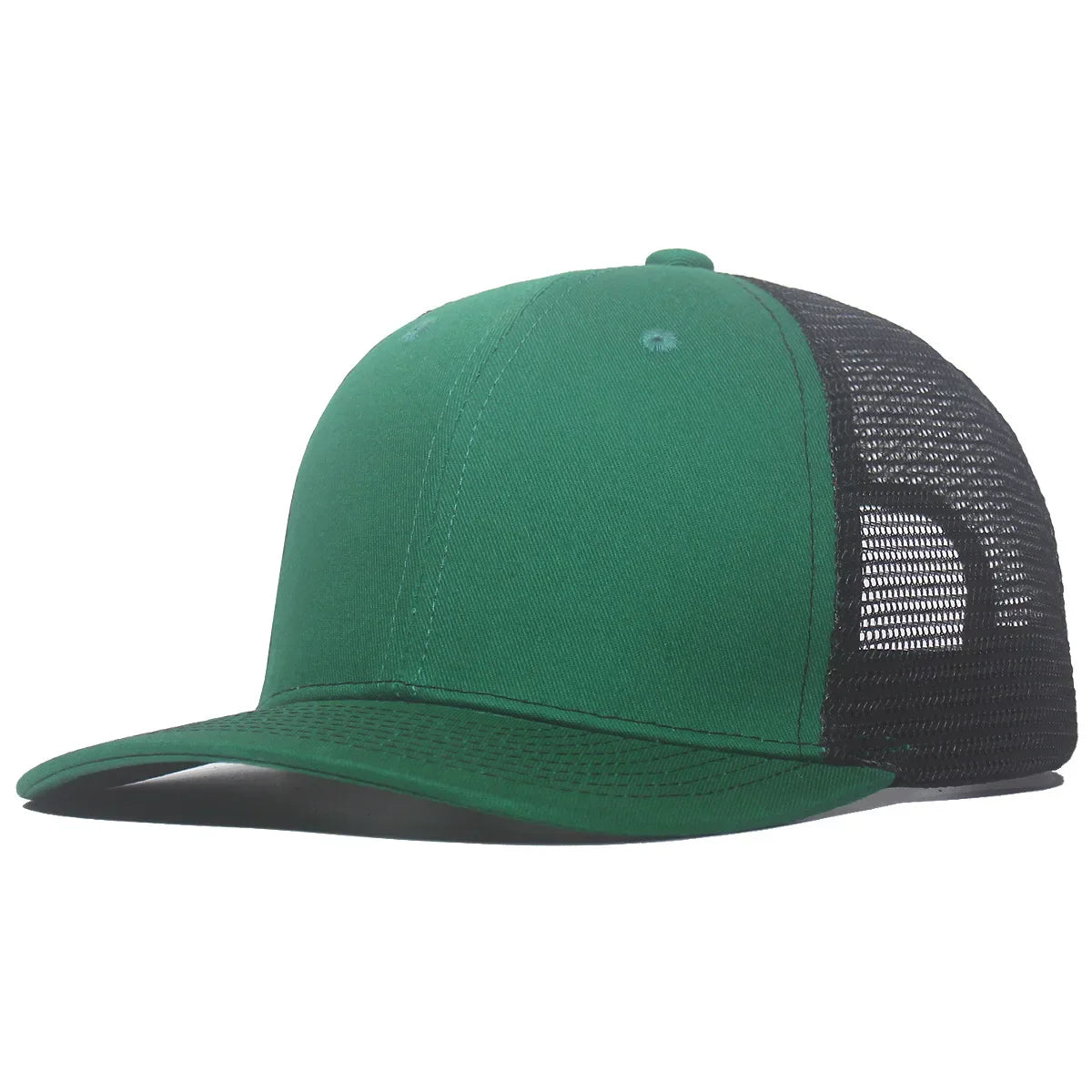 New Fashion Slight Curved Brim Baseball Cap For Men Women Summer Breakable Net Blank Truck Caps Sun Hat