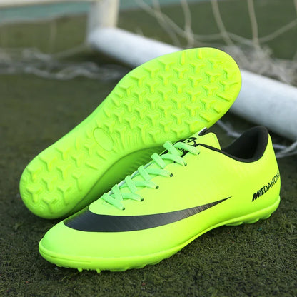 Stylish And Comfortable Adult Training Match Sports Football Shoes Outdoor Indoor Grass Sports Shoes For Youth Students 35-47#