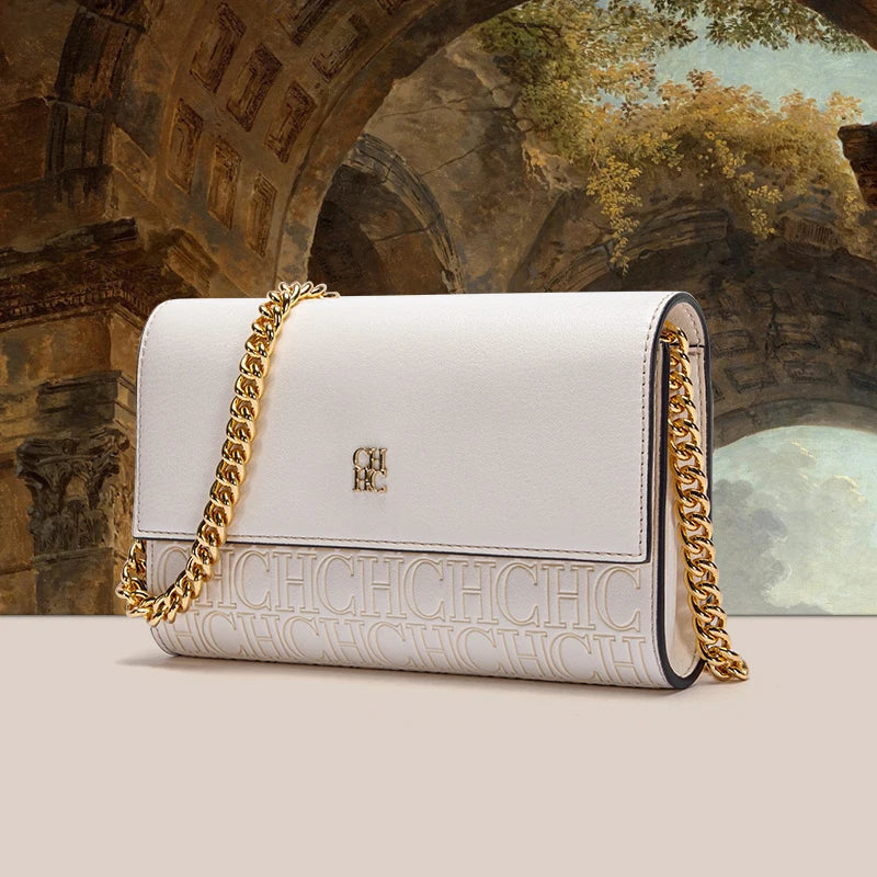 Bolsa Carteiro a Tiracolo Nova 2024, Elegante e com Artesanato Requintado, Estilo Clássico Versátil Para Todas as Estações
