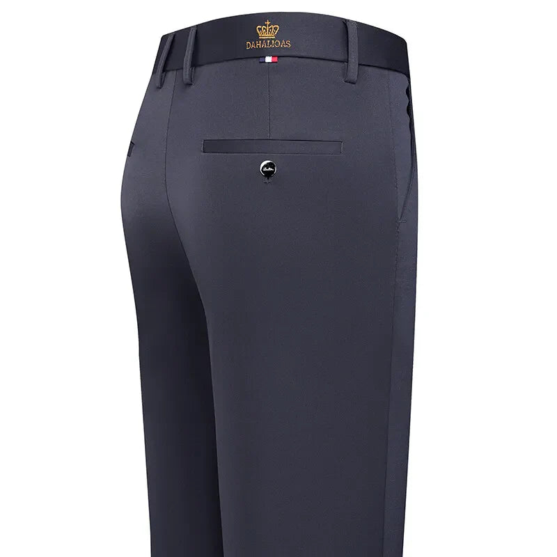 Sping Summer Men's Vent Stretch Pants Quick Dry Lightweight Casual Pants 4 Way Stretch Straight-Fit Utility Work Pants