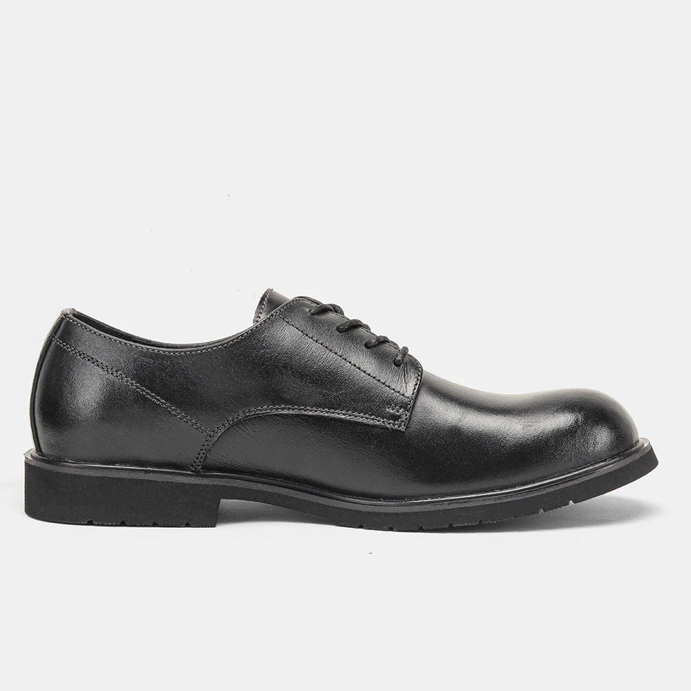 Genuine Leather Men Derby Shoes Ultralight Comfortable fashion Men Casual shoes Black Men Leather Shoes #KD6675