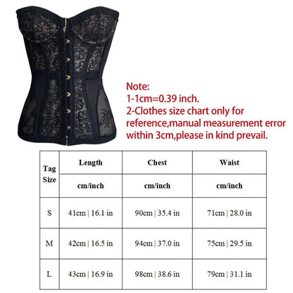 Tight Corset Strapless Top Sleeveless Boobs Street Trendy Vest Sexy Lace Hollow Fashion Spicy Girl Strapless Chic Party Top