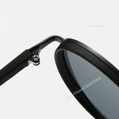 Vintage Designer Outdoor Sunglasses Men Round Fashion Plastic Titanium High Quality Sun Glasses Man UV Protection Glasses Woman