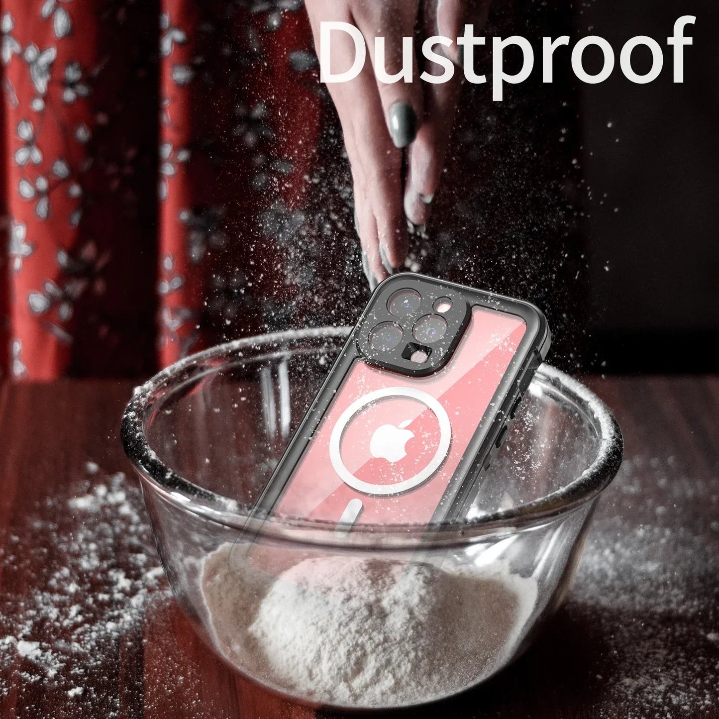 Hot sales 360 full coverage shockproof dustproof IP68 professional waterproof phone case for iPhone15pro 13 14promax 15