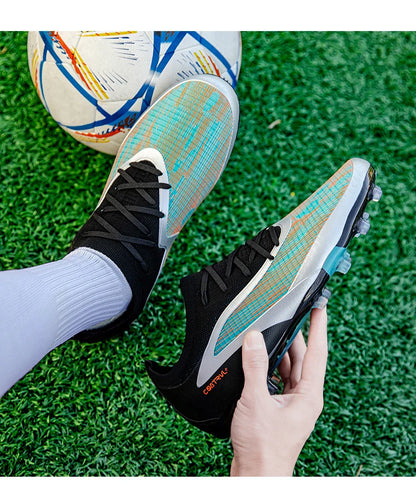 New 2026 Men Soccer Shoes Kids Cleats Grass Adult Professional Football Boots Ultralight Non-Slip Boys Training Soccer Boot