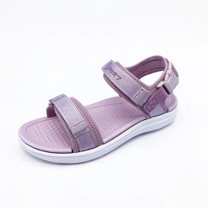 Pink Girls Summer Sandals Children Breathable Beach Shoes Fashion Open Toe Sandals for Kids Boys Casual Walking