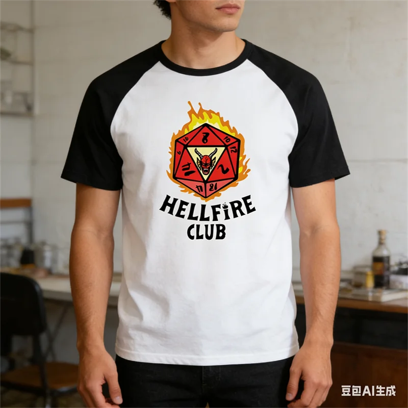 Hot Selling Fashion New Men's T-shirt 3D Wild Devil Style Printed Short Sleeve Tops Casual Men's and Women's Large Siz Clothing