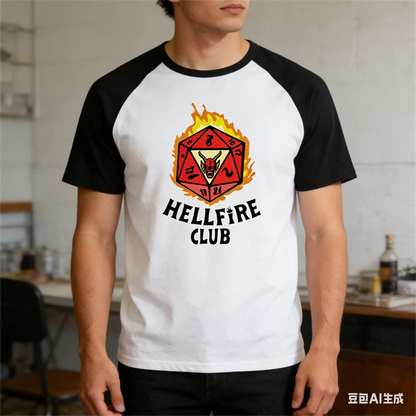 Hot Selling Fashion New Men's T-shirt 3D Wild Devil Style Printed Short Sleeve Tops Casual Men's and Women's Large Siz Clothing