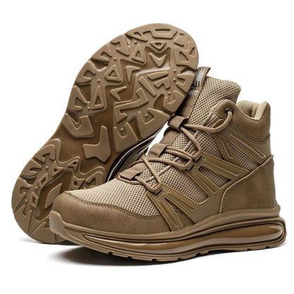 Men Work Safety Shoes Anti-smashing Steel Toe Cap Working Boots Construction Indestructible Work Soft-Soled Sneakers Men Shoes