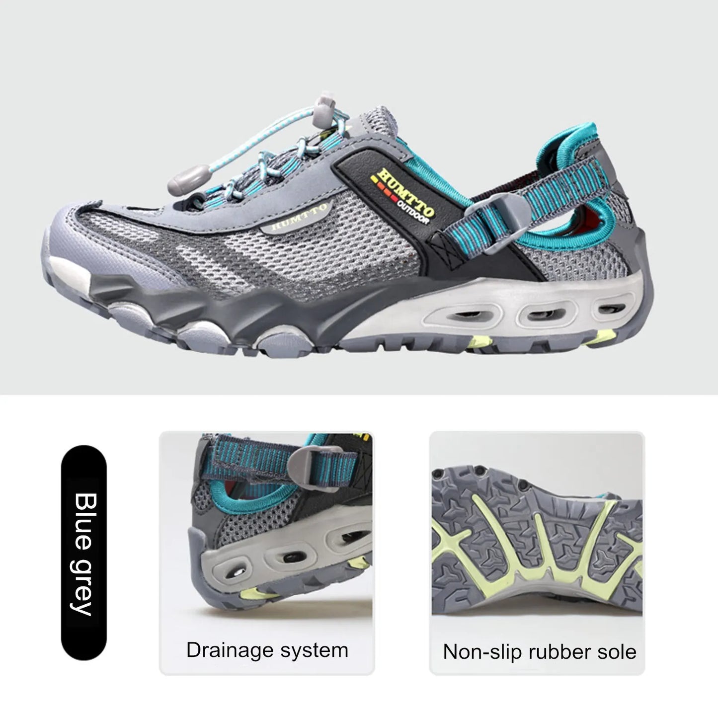 Hiking Shoes for Men Outdoor Man Sneakers Breathable Quick Drying Sports Trekking Beach Barefoot Mens Shoes