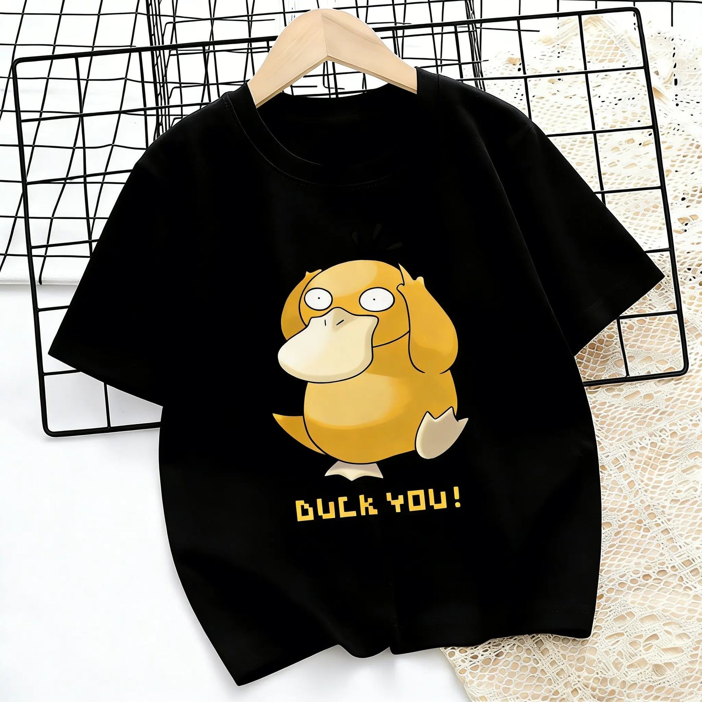 Graphic T Shirt Man Women Short Sleeve Tee Top Streetwear Oversized Casual Parent-child Clothing