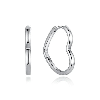 Original 925 Sterling Silver Earrings 2025 Stud Hoop Crystal Earings For Women Rose Gold Crown Heart Infinity Bee Earing Jewelry