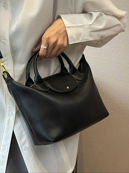 Classic fashion simple messenger bag, elegant temperament, multifunctional, high-value contrast color shoulder bag