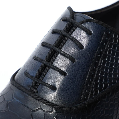 2026 Classic Luxury Designer Newest Men Dress Shoes Handmade Genuine Leather Lace-up Fashion Business Oxford Formal Suits Shoe