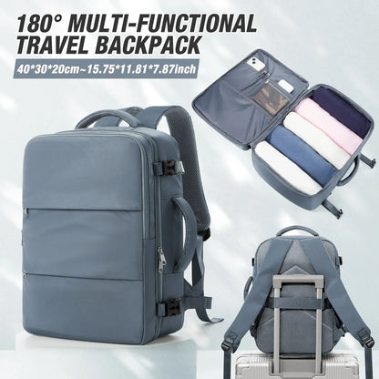 Notebook Backpack Travel 40x30x20 Ryanair Laptop Bag Men Women Business Waterproof Cabin Bag Carry ons Backpack School Bag