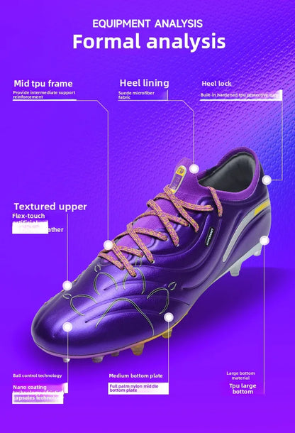 Next Top Football Shoes Men's Professional Match Football Boots Indoor Anti-slip Artificial Grass Futsal Mg Football Shoes