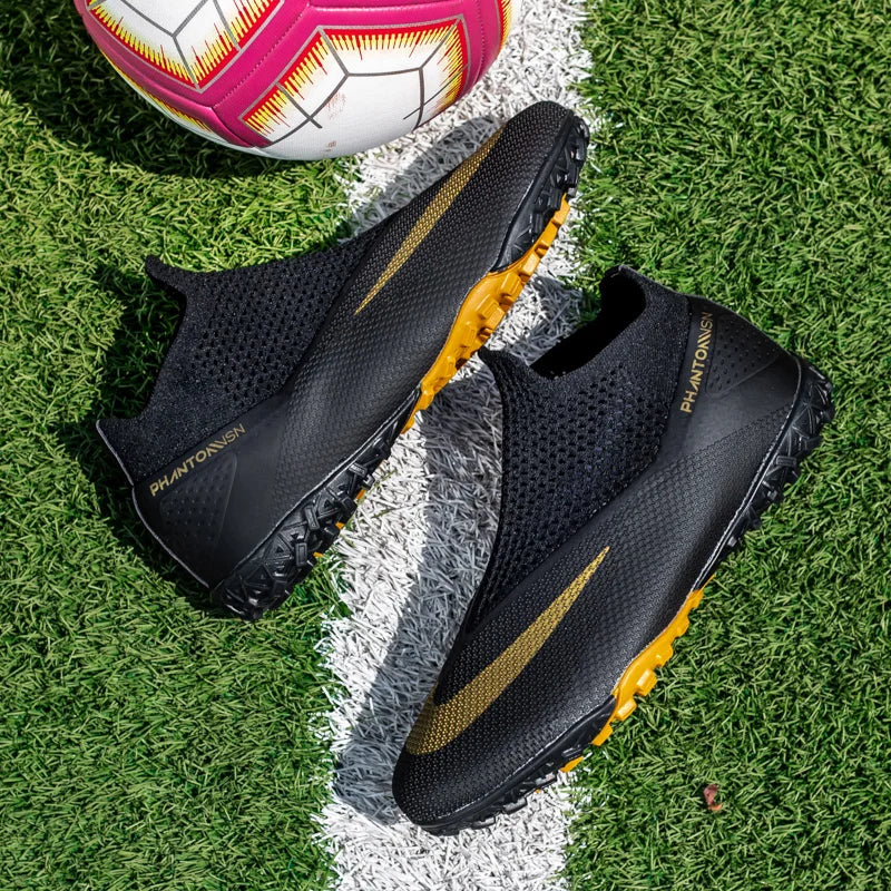 New Men Football Boots High-quality Soccer Shoes Soccer Cleats Professional Turf Training Shoes Ultralight Futsal Match Non-Slip