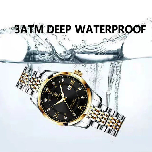 Luxury Woman Watch Waterproof Stainless Steel Luminous Date Ladies Watch Fashion Simple Casual Women’s Quartz Watches