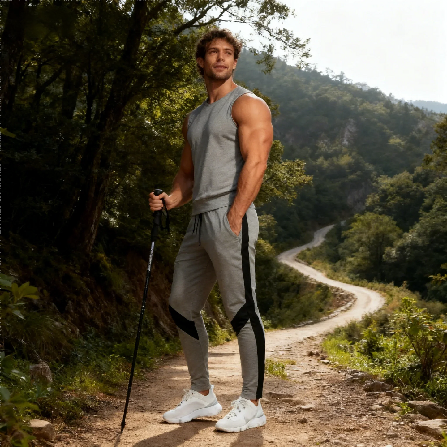 Men's Gyms Running pants baggy pants neutral breathable baggy outdoor pants fashion design jogging pants for 2026 new sweatpants