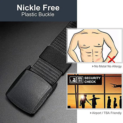 Large size 150CM Military Automatic Buckle Nylon Belt Outdoor Hunting Multifunctional Tactical Canvas Belt High Quality Men Belt