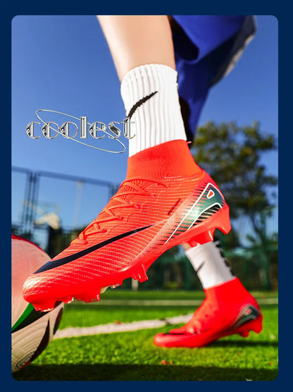 Quality Soccer Cleats for Men Soccer Shoes Society Boys Football Boots Male Football Shoes Sneakers Unisex Soccer Boots
