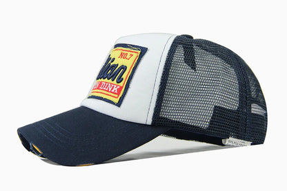 Fashion Letter Embroidery Baseball Cap For Men Women Summer Breathable Mesh Snapback Hat Unisex Hip Hop Trucker Bone Gorras