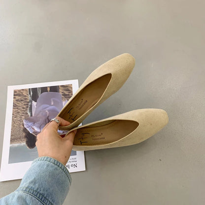 Spring and Autumn Fashionable Comfortable Versatile Wear-resistant Casual Low Heel Shoes Leopard Print Shoes Large Size 36-42