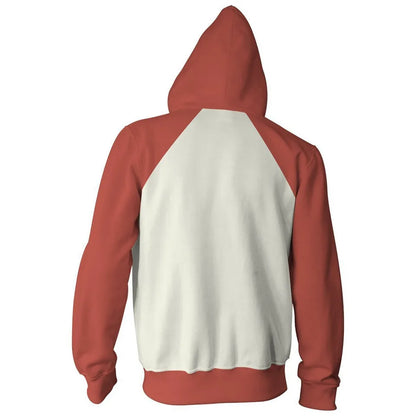 Anime Saitama Oppai Hoodie Hooded Sweatshirt Hoodie Cosplay Costume Fleece Fashion Harajuku Jacket and Coat Brand Clothes
