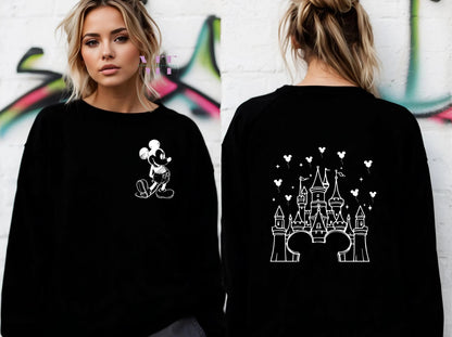 Mickey and Minnie Retro Magic Hoodies, Happiest Place on Earth Hoodies