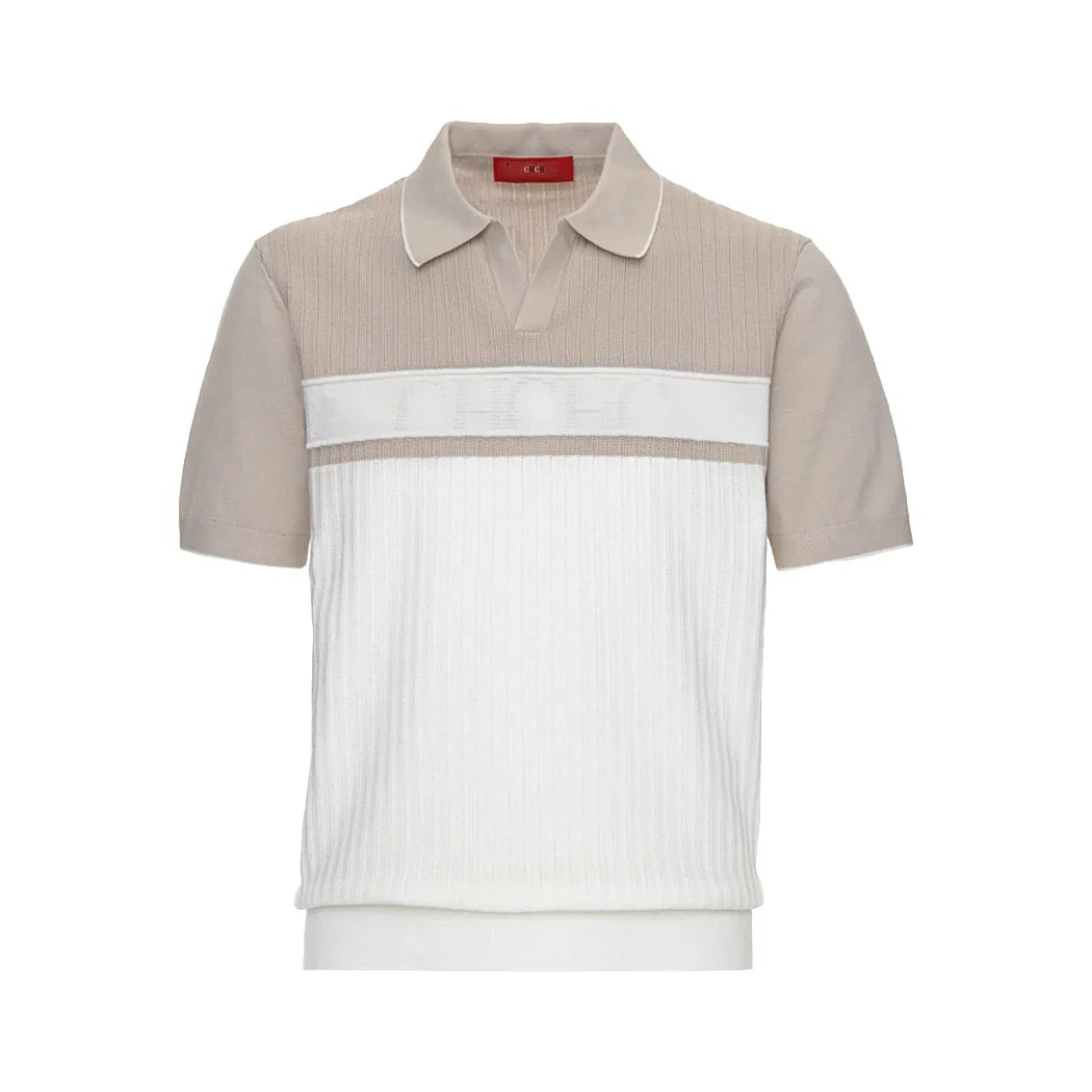 Summer Men's Polo Clothing Luxury T Shirt Casual Short Sleeve Drapped Loose Basic Splice Shirt Popular Knitwear