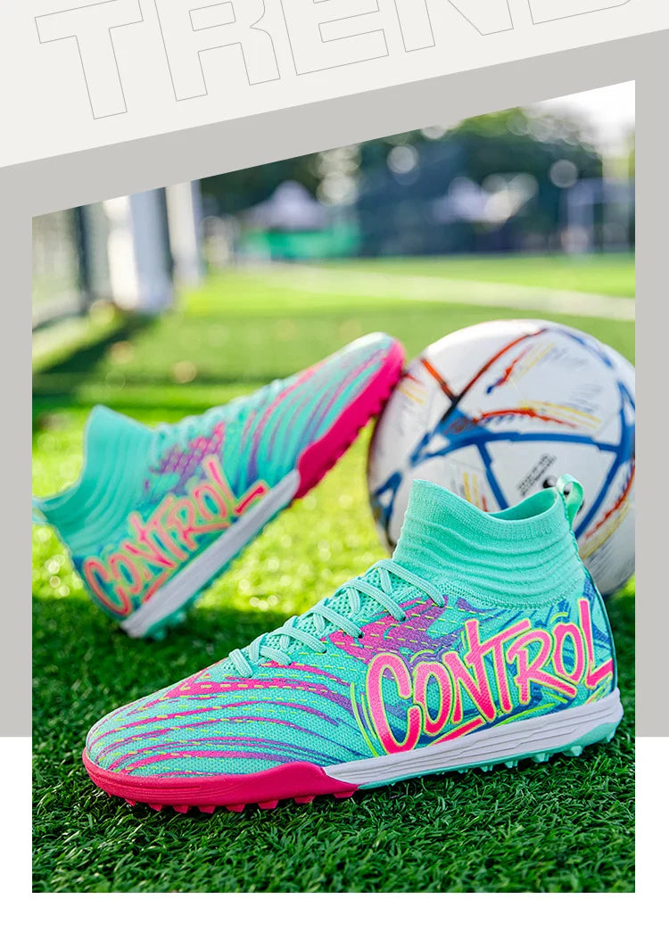 Men Soccer Shoes Society Original Football Shoes Sneaker Children Sports Casual Outdoor Unisex Grass Boy Football Field Boots