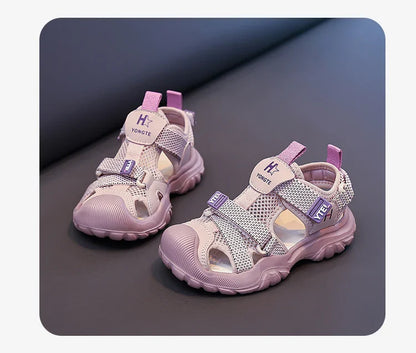 Luxury Kids Shoes Girls Sandals Breathable Non-slip Water Beach Outdoor Shoes Sneaker Children Sports Sandals for Boy
