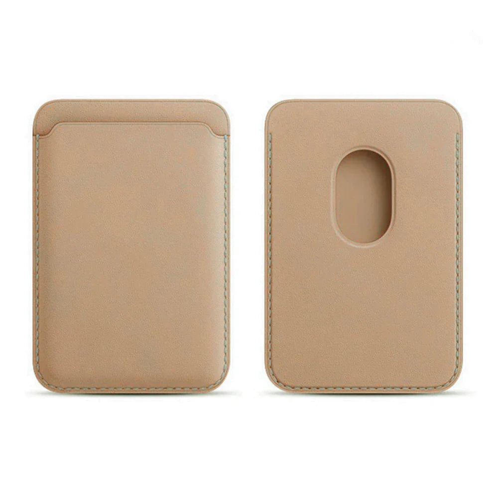For Magsafe Wallet Card Holder Case For Apple iPhone 17 16 15 14 13 12 Pro Max Magnetic Leather Bag Adsorption Cover Accessory