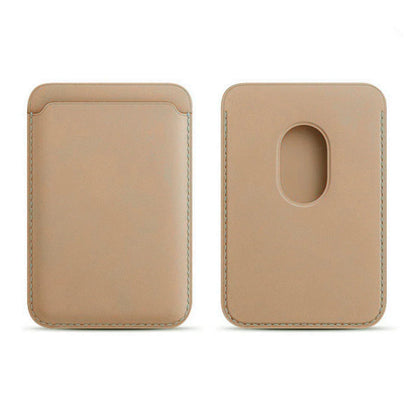 For Magsafe Wallet Card Holder Case For Apple iPhone 17 16 15 14 13 12 Pro Max Magnetic Leather Bag Adsorption Cover Accessory