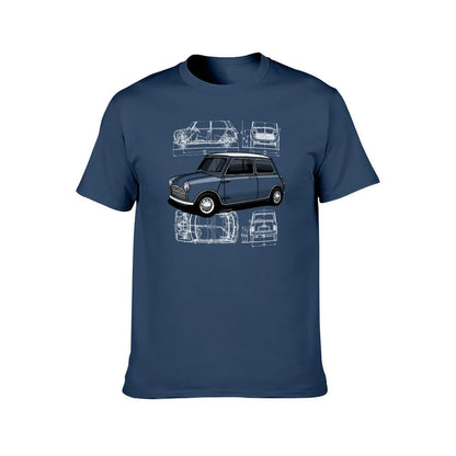 Copia de My drawing of the first utility vehicle to win the Monte Carlo Rally T-Shirt tops plus size tops men t shirts