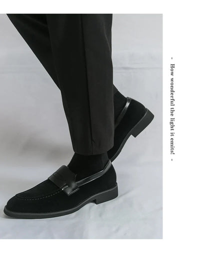 Men's Dress Shoes Classic Slip On Casual Business Loafers For Men High Quality Party Social Leather Shoes Man Formal Loafers