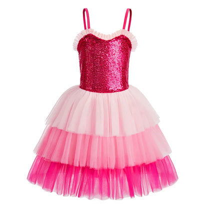 2026 Summer Dresses Children Princess Dress Up Christmas Cute Baby Girl Clothes Halloween Kids Birthday Party Cosplay Costume