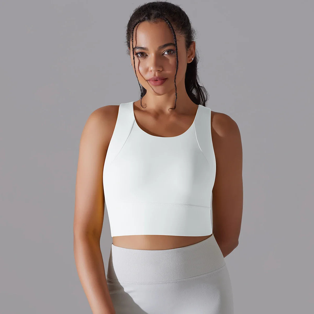 Nylon Sexy Women's Sports Bra Top Women Tight Elastic Gym Sport Yoga Bras Crop Top Yoga Clothes Stretch Women Sports Underwear