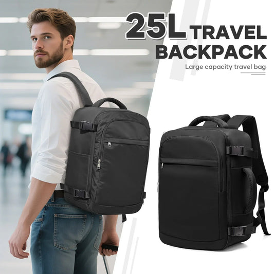 Under Seat Travel Backpack Ryanair 40x20x25 Airplane Travel Backpack Convenient Outdoor Men Laptop Backpack Outdoor Carry-On Bag