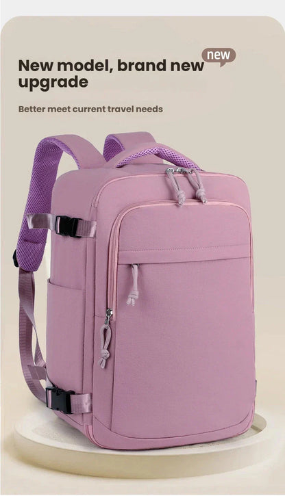 Women Men Hand Luggage Backpack Business College Laptop Travel Backpack Waterproof Carry on mochila viaje cabina avion 40x20x26
