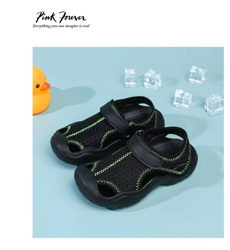 Summer Kids Barefoot Shoes Boys Sandals Beach Water Sneaker Lightweight Breathable Casual Walking Sandals Sandals for Toddler