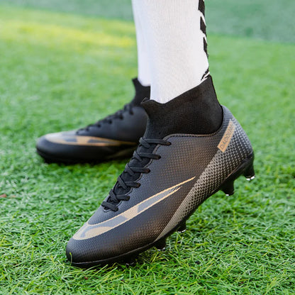 Size 35-45 Soccer Shoes AG/TF Football Boots Kids Boy Girl Ultralight Soccer Cleats Sneakers  botas de futbol