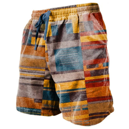 Men's Sweat Shorts Beach Shorts Terry Shorts Drawstring Elastic Waist 3D Print Graphic Prints Breathable Soft Short Daily Holida