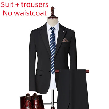 2025 High quality fashion handsome everything fashion business leisure has a single west two sets three sets