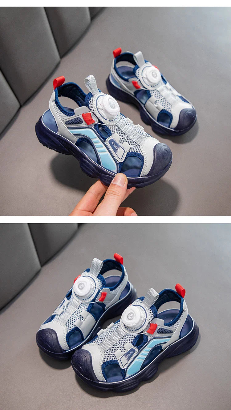 Luxury Boys Sandals Kids Shoes Summer Beach Water Sneaker 4-8 Years Outdoor School Casual Sneaker Sports Sandal for Boy