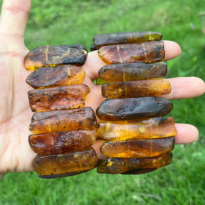 New Amber Bracelet&Bangle for Unisex Gogerous Gift 100% Natural Genuine Bead Factory Baltic Stone Europe Unique Jewelry Supplier