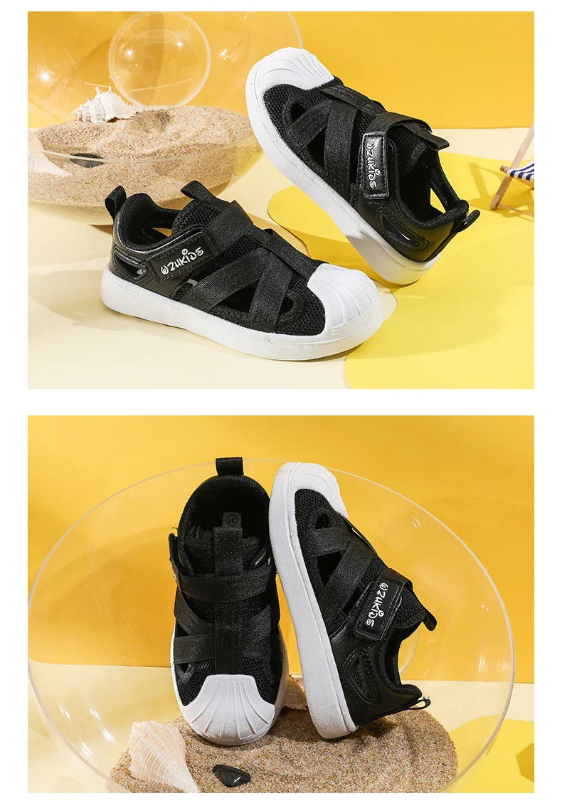 Summer new men's and women's children's sports shoes breathable outdoor sandals children's beach shoes children's